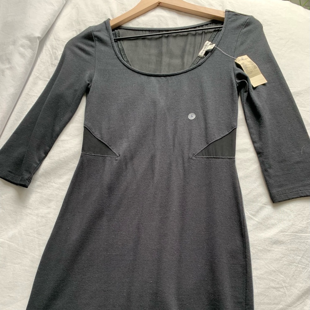 Body con black dress